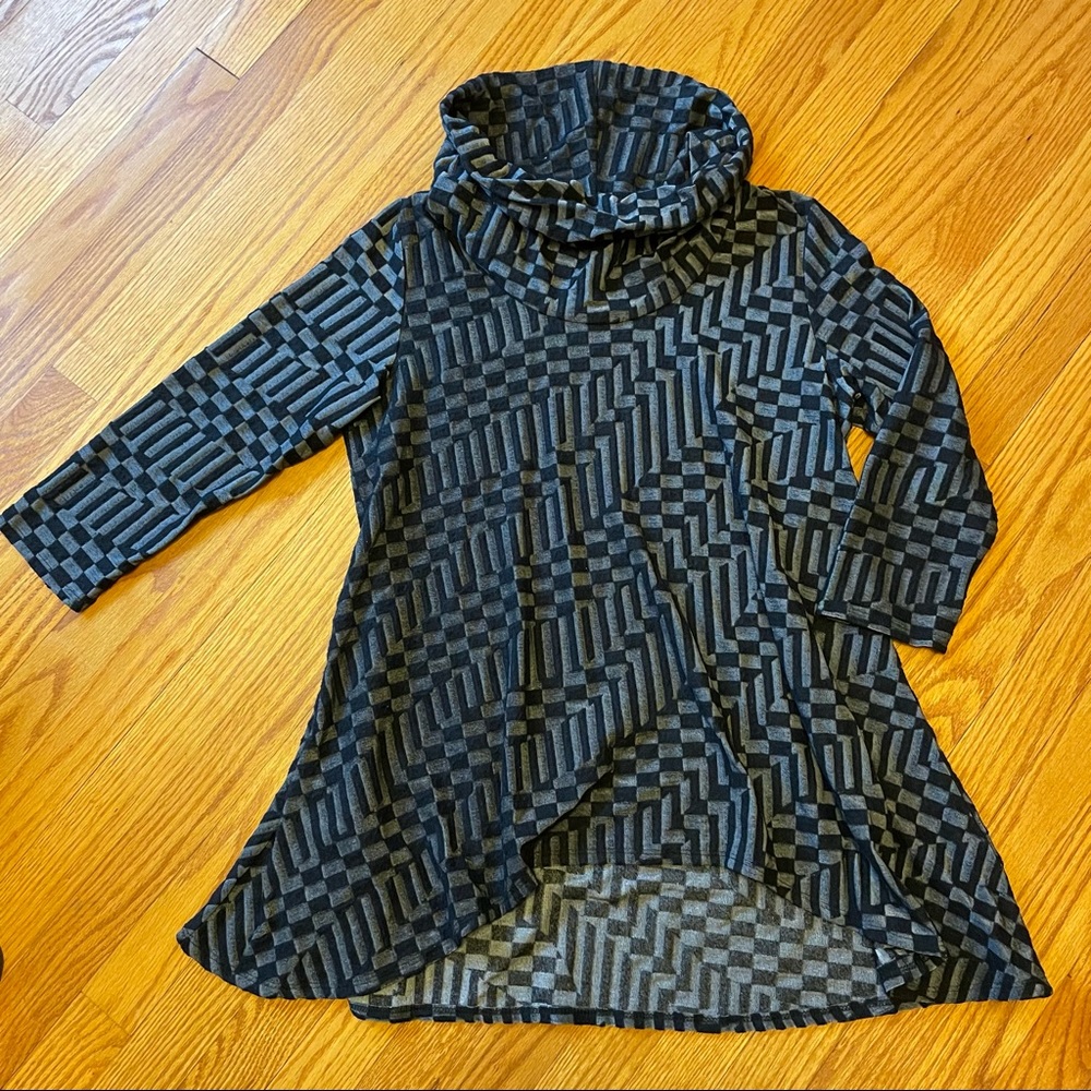 Cowl Neck Tunic, Boho Chic
